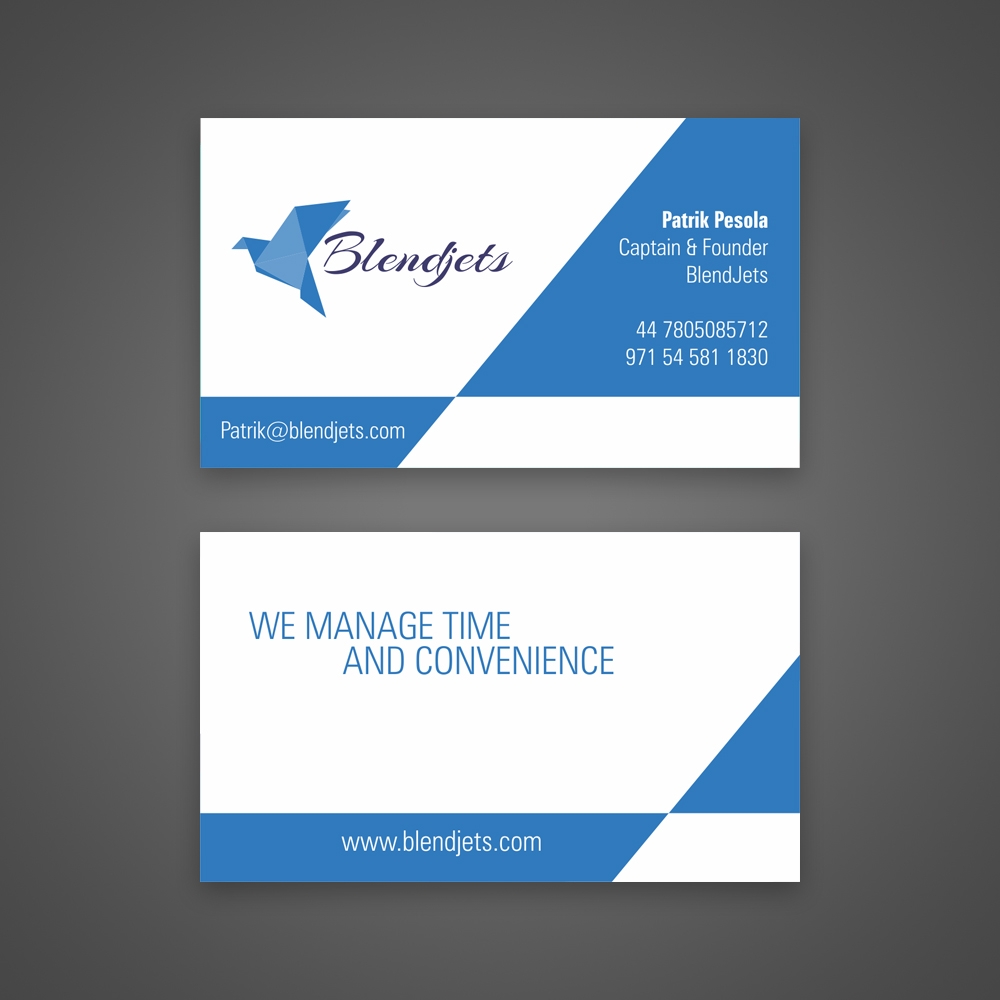 BlendJets  logo design by COREFOCUS