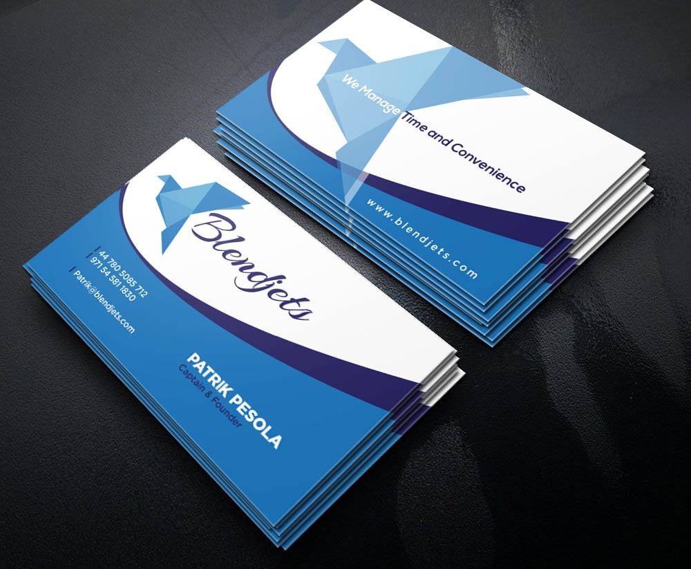 BlendJets  logo design by scriotx