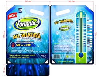 Formula 9 logo design by amar_mboiss