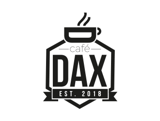 DAX Cafe logo design by Eliben