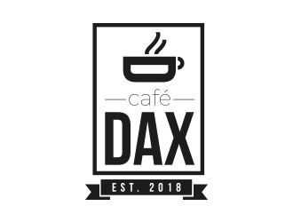 DAX Cafe logo design by Eliben
