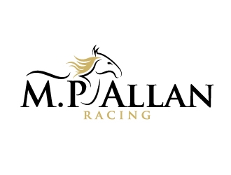 M.P Allan Racing logo design by 35mm