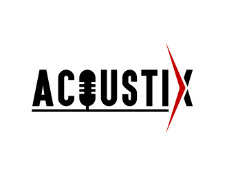 Acoustix logo design by serprimero