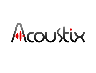 Acoustix logo design by ekitessar