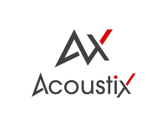 Acoustix logo design by kgcreative