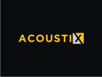 Acoustix logo design by bricton