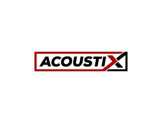Acoustix logo design by pencilhand