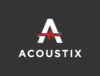 Acoustix logo design by Fear