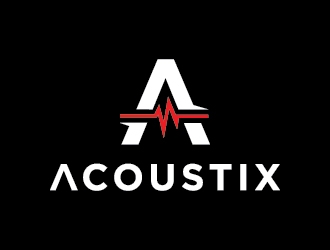 Acoustix logo design by Fear