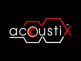Acoustix logo design by totoy07