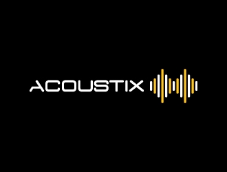Acoustix logo design by zakdesign700
