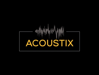 Acoustix logo design by zakdesign700