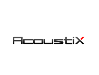 Acoustix logo design by serprimero