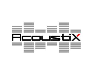 Acoustix logo design by serprimero