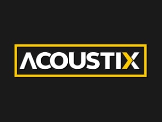 Acoustix logo design by xteel