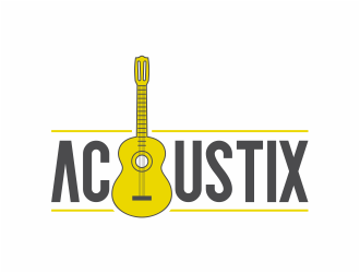 Acoustix logo design by mutafailan