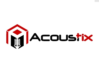 Acoustix logo design by J0s3Ph