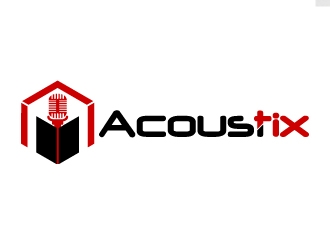 Acoustix logo design by J0s3Ph