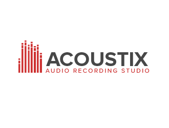Acoustix logo design by BeDesign