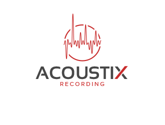 Acoustix logo design by BeDesign