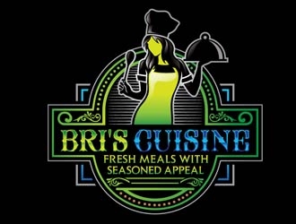 Bris Cuisine logo design by shere