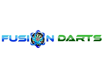 Fusion Darts logo design by uttam