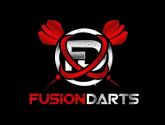 Fusion Darts logo design by DreamLogoDesign