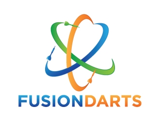 Fusion Darts logo design by dhika
