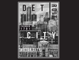 Detroit logo design by quanghoangvn92