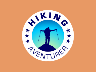 hikingadventurer.com or hiking adventurer logo design by MagnetDesign