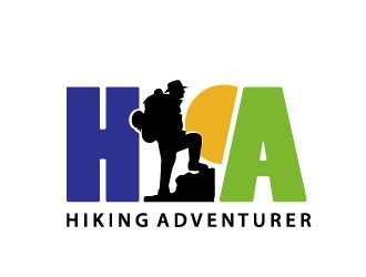 hikingadventurer.com or hiking adventurer logo design by samuraiXcreations