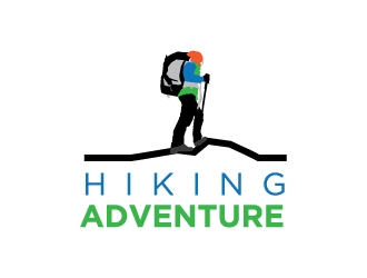 hikingadventurer.com or hiking adventurer logo design by Erasedink