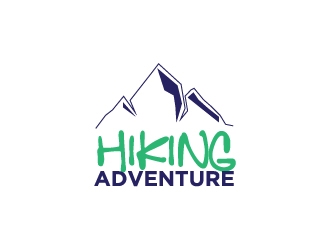 hikingadventurer.com or hiking adventurer logo design by Erasedink