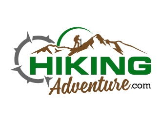 hikingadventurer.com or hiking adventurer logo design by jaize