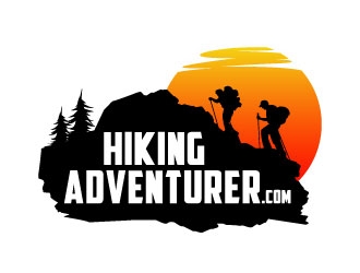 hikingadventurer.com or hiking adventurer logo design by daywalker