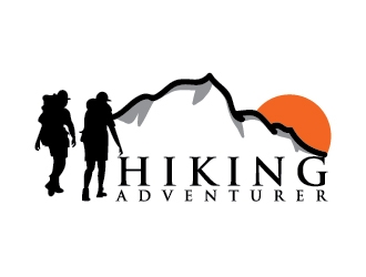 hikingadventurer.com or hiking adventurer logo design by bcendet