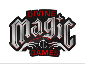 Divine Magic Games logo design by Roma