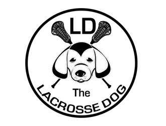 The Lacrosse Dog  logo design by bougalla005