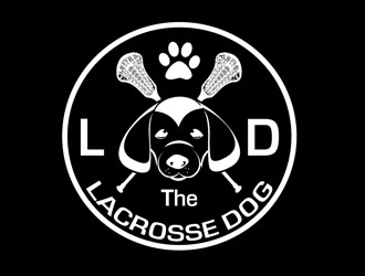 The Lacrosse Dog  logo design by bougalla005