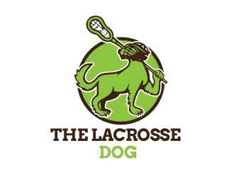 The Lacrosse Dog  logo design by AYATA