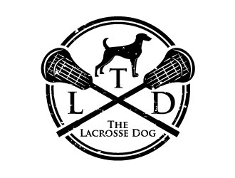 The Lacrosse Dog  logo design by J0s3Ph