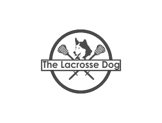 The Lacrosse Dog  logo design by giphone