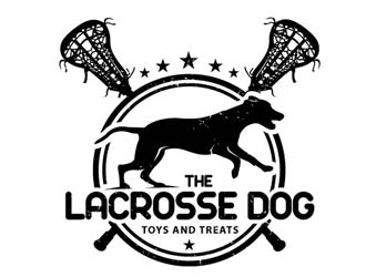 The Lacrosse Dog  logo design by shere