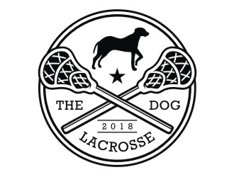 The Lacrosse Dog  logo design by burjec