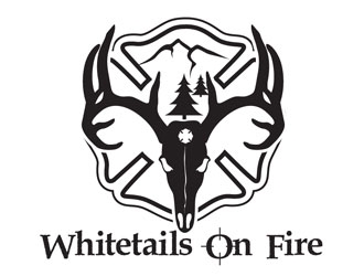 Whitetails On Fire logo design by LogoInvent
