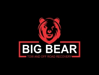 Big bear tow and off road recovery logo design by COREFOCUS