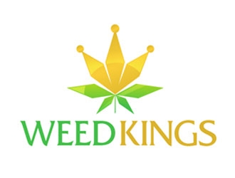 Weed Kings  logo design by LogoInvent