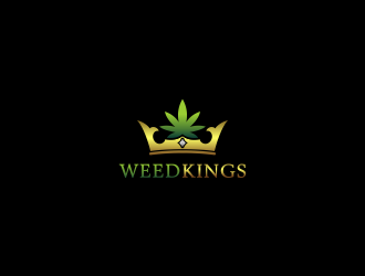 Weed Kings  logo design by senandung