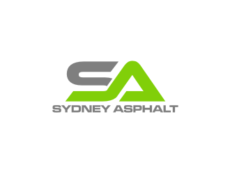 Sydney Asphalt  logo design by dewipadi