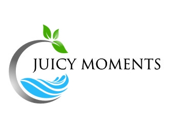 Juicy Moments logo design by jetzu